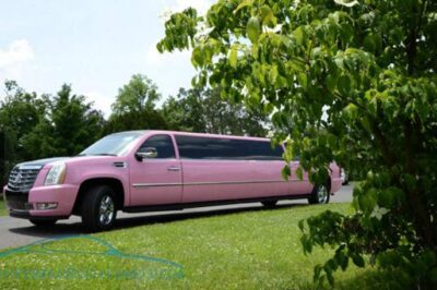 Pink Cadillac Escalade Limo