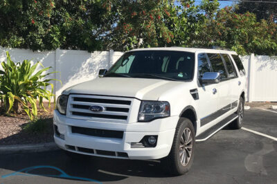 White Ford Expedition Comfort And Luxury