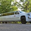 Pink Cadillac Escalade Limo