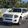 White Ford Expedition